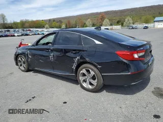 2018 Honda Accord EX-L z VIN 1HGCV1F50JA089735, wystawiony jako Copart lot #53943425 z przebiegiem 128 549 mil mil oraz Szkoda całkowita • Salvage title. Historia ofert i sprzedaży dostępna na DreamBid. Obrazek 2.