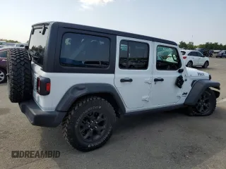 2021 Jeep Wrangler Unlimited Sport Altitude с VIN 1C4HJXDNXMW831751, выставлен на аукционе Copart как лот 68136054 с пробегом 21 232 миль миль и Списание • Salvage title. История ставок и продаж доступна на DreamBid. Изображение 3.
