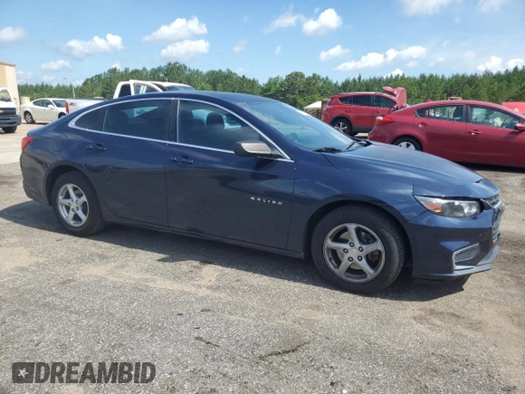 2016 Chevrolet Malibu LS z VIN 1G1ZB5ST2GF349358, wystawiony jako Copart lot #59839105 z przebiegiem 197 481 mil mil oraz Szkoda całkowita • Salvage title. Historia ofert i sprzedaży dostępna na DreamBid. Obrazek 4.