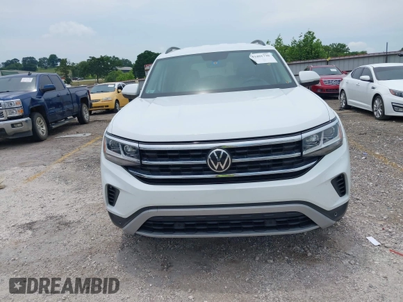 2021 Volkswagen Atlas SE with VIN 1V2HR2CA7MC556625, listed as a IAAI auction lot 42401730 with 75,261 mi miles and . Bid and sale history available at DreamBid. Image 12.