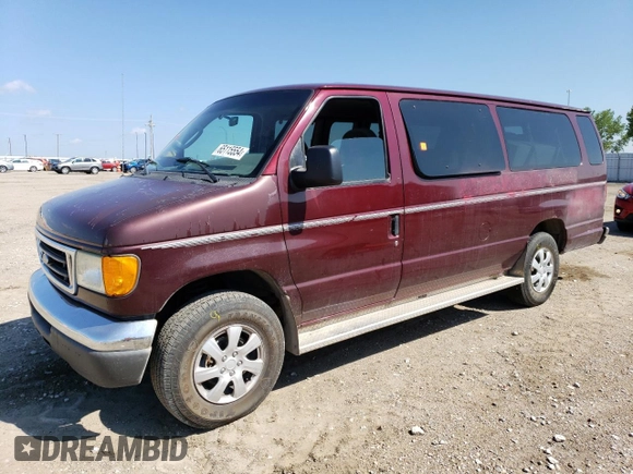 2004 Ford Econoline Passenger XL with VIN 1FBSS31LX4HB16895, listed as a Copart auction lot 65115554 with 48,980 mi miles and Salvage title. Bid and sale history available at DreamBid. Image 1.