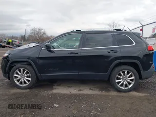 2014 Jeep Cherokee Limited with VIN 1C4PJMDB1EW156776, listed as a IAAI auction lot 41852167 with 130,514 mi miles and . Bid and sale history available at DreamBid. Image 15.