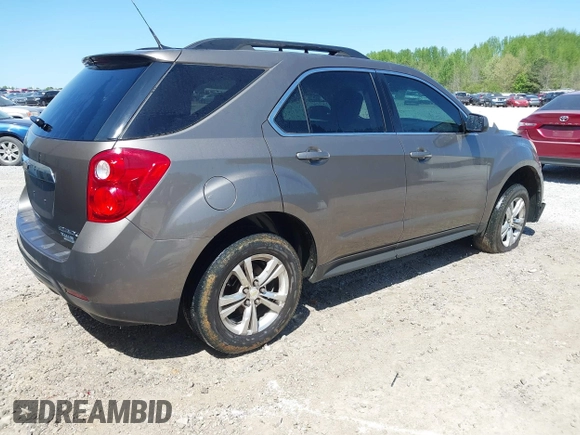 2012 Chevrolet Equinox LT w/1LT with VIN 2GNALDEK6C6303820, listed as a IAAI auction lot 42063432 with 1 mi miles. Bid and sale history available at carsss.com. Image 4.