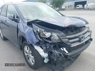 2012 Honda CR-V EX-L with VIN JHLRM3H74CC005819, listed as a IAAI auction lot 41899830 with 150,874 mi miles and . Bid and sale history available at carsss.com. Image 6.
