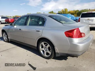 2003 Infiniti G35 w/Leather with VIN JNKCV51E73M314861, listed as a Copart auction lot 74924954 with 70,886 mi miles and Salvage Title. Bid and sale history available at DreamBid. Image 2.