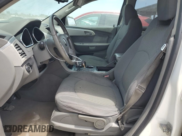 2012 Chevrolet Traverse LS with VIN 1GNKRFED8CJ161750, listed as a Copart auction lot 53997215 with 124,573 mi miles and Clean Title. Bid and sale history available at DreamBid. Image 7.
