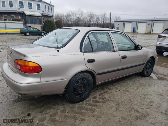 2001 Chevrolet Prizm with VIN 1Y1SK52891Z423364, listed as a Copart auction lot 85644824 with NaN miles and Non Repairable. Bid and sale history available at carsss.com. Image 3.