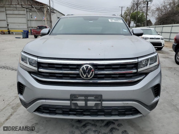 2022 Volkswagen Atlas Cross Sport 3.6L V6 SE w/Technology with VIN 1V2WE2CAXNC209665, listed as a Copart auction lot 87189974 with 35,521 mi miles and Salvage Title. Bid and sale history available at carsss.com. Image 5.