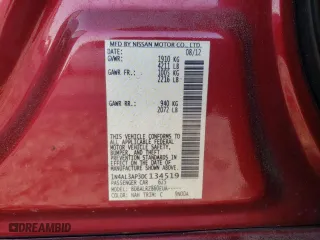2013 Nissan Altima 2.5 SL with VIN 1N4AL3AP3DC134519, listed as a Copart auction lot 48964115 with 237,904 mi miles and Salvage Title. Bid and sale history available at carsss.com. Image 12.