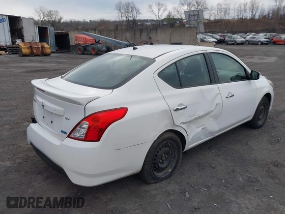 2016 Nissan Versa SV with VIN 3N1CN7AP1GL887921, listed as a IAAI auction lot 42002167 with 65,470 mi miles. Bid and sale history available at carsss.com. Image 4.