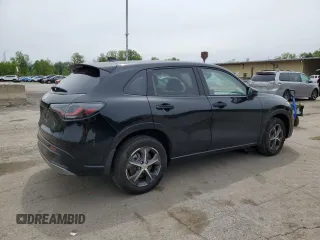 2024 Honda HR-V EX-L with VIN 3CZRZ2H75RM734874, listed as a Copart auction lot 58406715 with 12,331 mi miles and Salvage title. Bid and sale history available at DreamBid. Image 3.