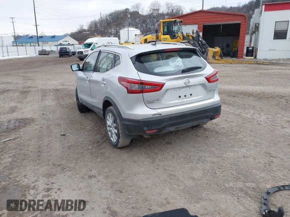 2020 Nissan Rogue Sport SL with VIN JN1BJ1CW5LW390349, listed as a IAAI auction lot 41432049 with 35,028 mi miles. Bid and sale history available at carsss.com. Image 3.