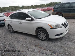 2014 Nissan Sentra S with VIN 3N1AB7AP0EY262989, listed as a IAAI auction lot 41528906 with 133,275 mi miles and . Bid and sale history available at DreamBid. Image 1.