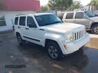 2008 Jeep Liberty Sport with VIN 1J8GP28K88W221584, listed as a IAAI auction lot 42025565 with 198,648 mi miles and . Bid and sale history available at DreamBid. Image 1.