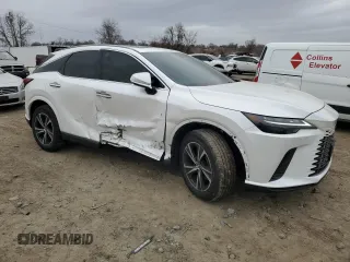 2023 Lexus RX with VIN 2T2BAMCA7PC029184, listed as a Copart auction lot 47951745 with 5,231 mi miles and Salvage Title. Bid and sale history available at carsss.com. Image 4.