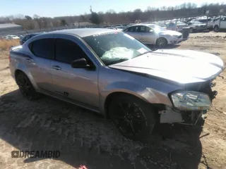 2014 Dodge Avenger SE with VIN 1C3CDZAG6EN181458, listed as a IAAI auction lot 41768889 with 181,416 mi miles and . Bid and sale history available at carsss.com. Image 1.