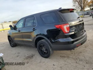 2016 Ford Utility Police Interceptor with VIN 1FM5K8AR4GGD31852, listed as a Copart auction lot 81687774 with 89,612 mi miles and Salvage Title. Bid and sale history available at carsss.com. Image 2.