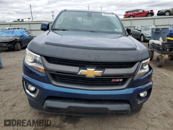 2020 Chevrolet Colorado 4WD Z71 with VIN 1GCHTDEN7L1140874, listed as a Copart auction lot 49162725 with 38,875 mi miles and Salvage Title. Bid and sale history available at carsss.com. Image 5.