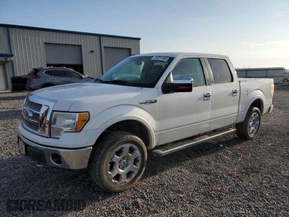 2010 Ford F-150 XL with VIN 1FTFW1EV8AFD17297, listed as a Copart auction lot 51371105 with 175,385 mi miles and Salvage Title. Bid and sale history available at carsss.com. Image 1.
