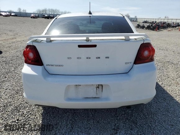 2013 Dodge Avenger SXT with VIN 1C3CDZCB1DN576258, listed as a Copart auction lot 51363225 with 86,952 mi miles and Salvage Title. Bid and sale history available at DreamBid. Image 6.