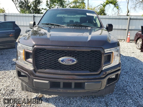 2018 Ford F-150 XL with VIN 1FTEX1CP3JFB09258, listed as a Copart auction lot 65053095 with 72,279 mi miles and Clean title. Bid and sale history available at DreamBid. Image 5.