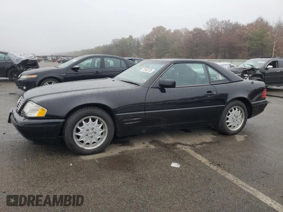 1998 Mercedes-Benz SL 500 with VIN WDBFA67F9WF159317, listed as a Copart auction lot 74148733 with 47,681 mi miles and Non repairable. Bid and sale history available at DreamBid. Image 1.
