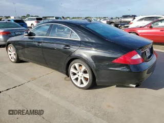 2008 Mercedes-Benz CLS-Class 5.5L with VIN WDDDJ72X68A117756, listed as a Copart auction lot 75158924 with 0 mi miles and Salvage Title. Bid and sale history available at carsss.com. Image 2.