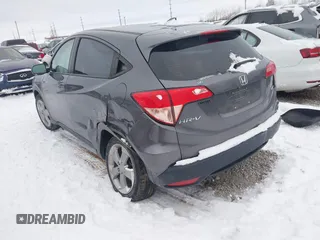 2017 Honda HR-V LX with VIN 3CZRU6H35HG703155, listed as a IAAI auction lot 41208172 with 85,713 mi miles. Bid and sale history available at carsss.com. Image 3.