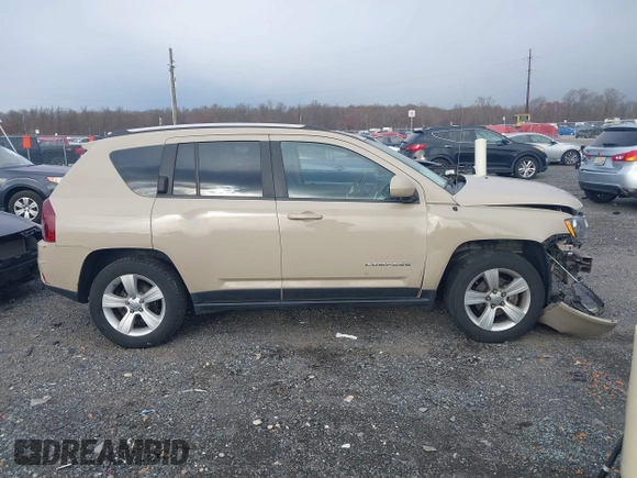 2017 Jeep Compass High Altitude with VIN 1C4NJDEB9HD208970, listed as a IAAI auction lot 41877108 with 119,029 mi miles. Bid and sale history available at carsss.com. Image 14.