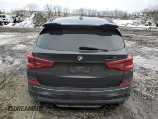 2020 BMW X3 M Competition with VIN 5YMTS0C0XL9B17548, listed as a Copart auction lot 45018825 with 62,670 mi miles and Salvage Title. Bid and sale history available at carsss.com. Image 6.