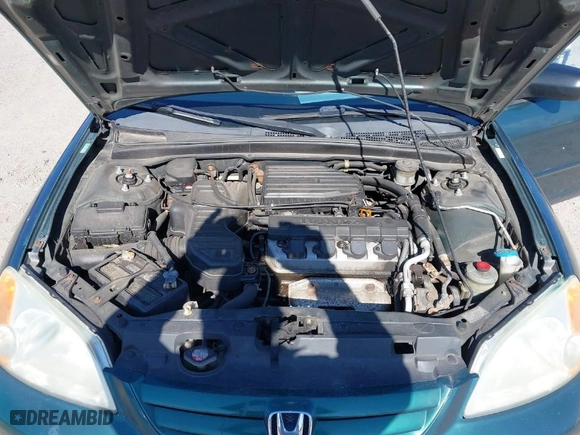 2001 Honda Civic LX with VIN 2HGES16551H567764, listed as a IAAI auction lot 41908288 with 137,740 mi miles. Bid and sale history available at carsss.com. Image 10.