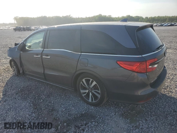 2021 Honda Odyssey Touring with VIN 5FNRL6H85MB012325, listed as a Copart auction lot 53367115 with Not provided miles and Salvage title. Bid and sale history available at DreamBid. Image 2.