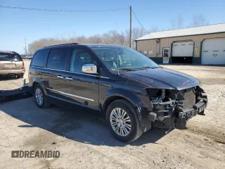 2013 Chrysler Town & Country Touring L with VIN 2C4RC1CG3DR797787, listed as a Copart auction lot 48028685 with 152,579 mi miles and Salvage Title. Bid and sale history available at DreamBid. Image 4.