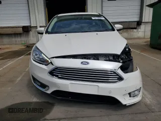 2017 Ford Focus Titanium with VIN 1FADP3N24HL206365, listed as a Copart auction lot 63199965 with 51,435 mi miles and Salvage title. Bid and sale history available at DreamBid. Image 5.