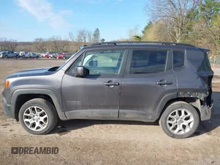 2018 Jeep Renegade Latitude with VIN ZACCJBBB8JPH51136, listed as a IAAI auction lot 42027011 with 65,252 mi miles and . Bid and sale history available at carsss.com. Image 14.