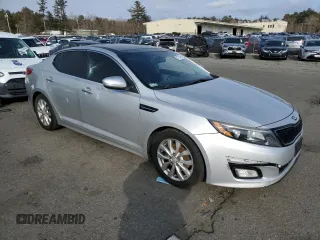 2015 Kia Optima EX with VIN 5XXGN4A74FG371639, listed as a Copart auction lot 47735465 with 186,153 mi miles and Salvage Title. Bid and sale history available at carsss.com. Image 4.