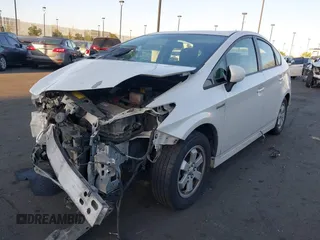 2010 Toyota Prius II with VIN JTDKN3DU9A1082251, listed as a IAAI auction lot 41987821 with 335,889 mi miles. Bid and sale history available at carsss.com. Image 2.
