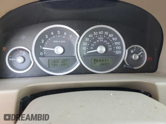 2006 Mercury Mariner Luxury with VIN 4M2YU57146KJ07465, listed as a Copart auction lot 62532264 with 126,009 mi miles and Salvage title. Bid and sale history available at DreamBid. Image 9.
