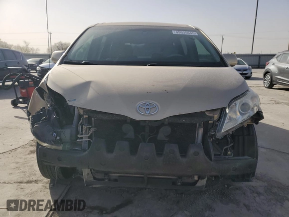 2011 Toyota Sienna XLE AAS with VIN 5TDYK3DC2BS174574, listed as a Copart auction lot 49635645 with 217,374 mi miles and Salvage Title. Bid and sale history available at carsss.com. Image 5.