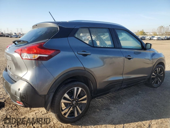 2020 Nissan Kicks SV with VIN 3N1CP5CV3LL550168, listed as a Copart auction lot 77074864 with 73,188 mi miles and Non Repairable. Bid and sale history available at DreamBid. Image 3.