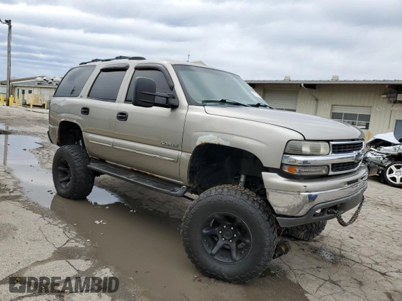 2000 Chevrolet Tahoe LS with VIN 1GNEK13T7YJ148901, listed as a Copart auction lot 51840995 with 195,543 mi miles and Salvage title. Bid and sale history available at DreamBid. Image 4.