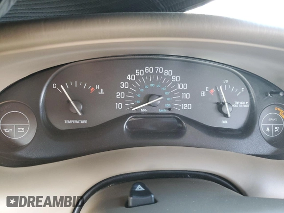 2003 Buick Century Custom with VIN 2G4WS52J831127686, listed as a Copart auction lot 73354114 with 0 mi miles and Salvage Title. Bid and sale history available at carsss.com. Image 9.