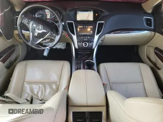 2017 Acura TLX V6 w/Advance Pkg with VIN 19UUB2F76HA001656, listed as a Copart auction lot 88309395 with 89,838 mi miles and Salvage title. Bid and sale history available at DreamBid. Image 8.