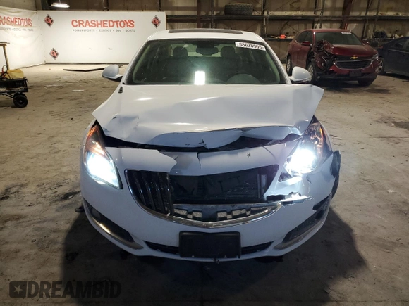 2014 Buick Regal with VIN 2G4GK5EX3E9209883, listed as a Copart auction lot 88628905 with 102,233 mi miles and Salvage Title. Bid and sale history available at carsss.com. Image 5.