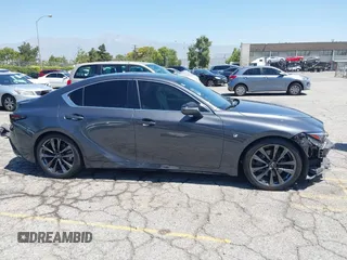 2021 Lexus IS 350 F Sport with VIN JTHGZ1B2XM5042188, listed as a IAAI auction lot 42529891 with 48,721 mi miles and . Bid and sale history available at DreamBid. Image 14.