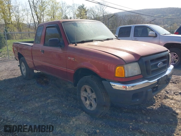 2004 Ford Ranger XL Fleet with VIN 1FTZR15E64TA13167, listed as a IAAI auction lot 42090757 with 172,247 mi miles. Bid and sale history available at carsss.com. Image 1.