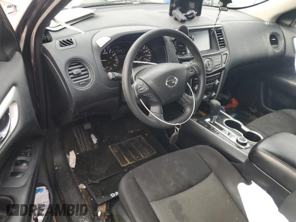 2020 Nissan Pathfinder S with VIN 5N1DR2AM5LC640529, listed as a Copart auction lot 45273575 with 114,219 mi miles and Salvage title. Bid and sale history available at DreamBid. Image 8.