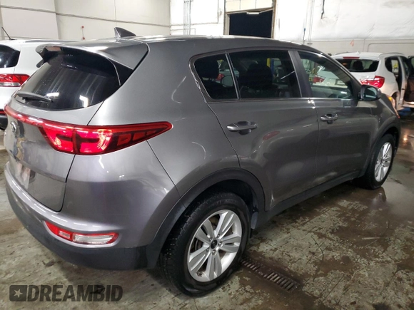 2018 Kia Sportage LX with VIN KNDPM3AC3J7472473, listed as a Copart auction lot 85034234 with 97,572 mi miles and Clean Title. Bid and sale history available at DreamBid. Image 3.