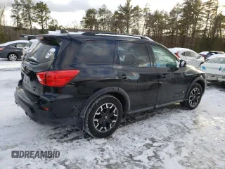 2020 Nissan Pathfinder SL z VIN 5N1DR2CM9LC637601, wystawiony jako Copart lot #44113465 z przebiegiem 24 167 mil mil oraz Szkoda całkowita • Salvage title. Historia ofert i sprzedaży dostępna na DreamBid. Obrazek 3.