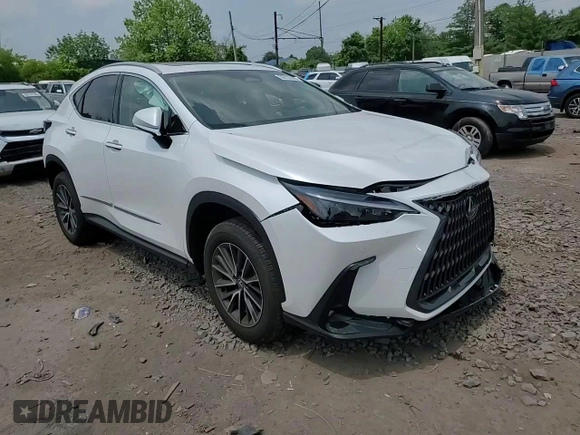 2025 Lexus NX 350 Premium with VIN 2T2GGCEZ4SC078868, listed as a Copart auction lot 59723595 with 1,311 mi miles and Salvage title. Bid and sale history available at DreamBid. Image 14.